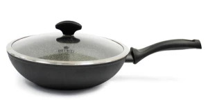 Chảo sâu lòng Colosseum EL3261 Vân đá cao cấp có vung kính