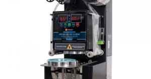 Máy dập nắp cốc tự động Unibar UBS-357 đường kính tối đa 90mm