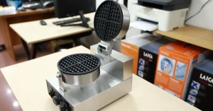 Máy làm bánh tổ ong Waffle Punichi PU-866 công suất 1000W