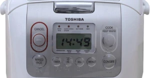 Nồi cơm điện tử Toshiba RC-10NMF dung tích 1L 