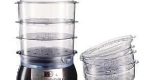 Nồi hấp 3 tầng đa năng Philips HD9140 Hàng nhập khẩu