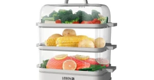 Nồi hấp điện đa năng Lebenlang LBEL5031 hàng chính hãng