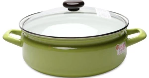 Nồi lẩu tráng men Fujihoro YAV-27HD Dung tích 5,6L Nhật bản