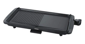 Vỉ nướng điện Tiross TS9681 Với 2 mặt nướng