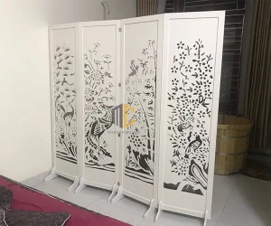 Bình phong giá rẻ tứ quý