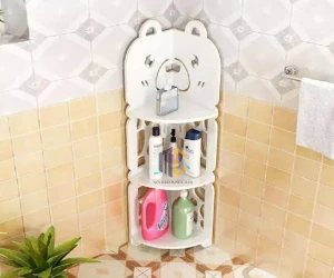 Kệ góc mầm non hình con gấu