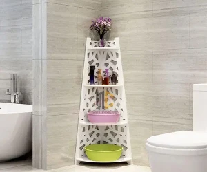 Kệ góc nhà tắm nhựa hình thang