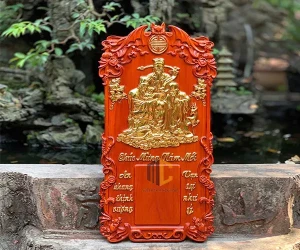 Lịch gỗ Phúc Lộc Thọ