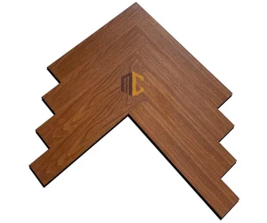 Sàn gỗ xương cá Blackwood BX05 cốt đen 12mm