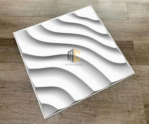 Tấm nhựa trang trí 3D lượn sóng