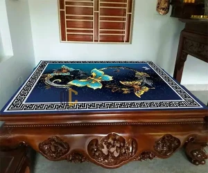 Thảm trải sập gụ MC15