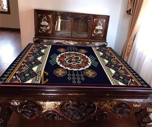 Thảm trải sập gụ MC18