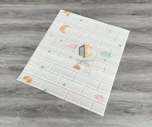 Xốp dán tường trường mầm non