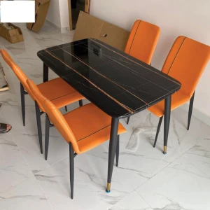 Bàn Ăn Mặt Đá Cẩm Thạch Nhập Khẩu