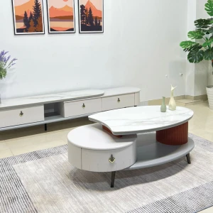 Bàn Sofa Mặt Đá Nhập D05
