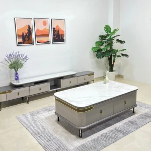 Bàn Sofa Mặt Đá Nhập Khẩu 2914 Dài 1m4