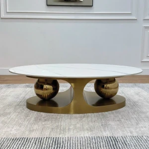 Bàn Sofa Mặt Đá Nhập Khẩu J4055