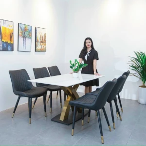 Bộ Bàn Ăn 6 Ghế Loft Cao cấp