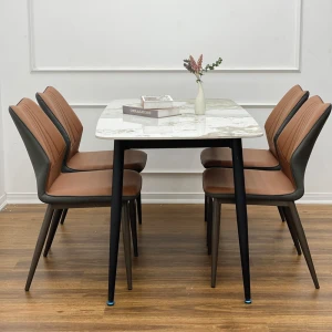 Bộ Bàn Ăn Mặt Đá 4 Ghế Jena