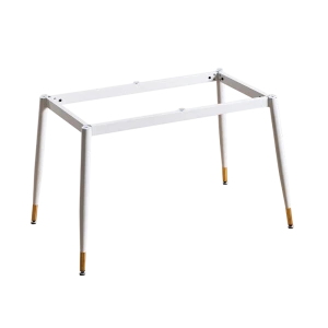 Chân Bàn Ăn Sắt Côn Màu Trắng CBS02