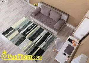 THẢM LÔNG NGẮN HỌA TIẾT IC0037