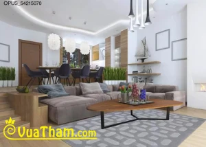 THẢM SỢI NGẮN HỌA TIẾT BỈ OPUS_54215070