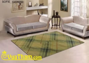 THẢM SỢI NGẮN HỌA TIẾT BỈ SOFIE_13206050