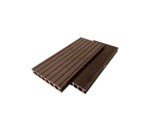 Sàn Gỗ Nhựa Ngoài Trời Swood 140x25 Cafe Lỗ Tròn Giá Rẻ