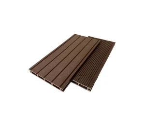 Sàn Gỗ Nhựa Ngoài Trời Swood 146x20 Cafe 2 Mặt Sọc Giá Rẻ