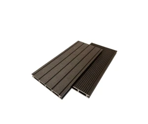 Sàn Gỗ Nhựa Ngoài Trời Swood 146x20 Đen 2 Mặt Sọc Giá Rẻ