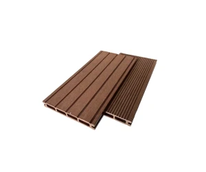 Sàn Gỗ Nhựa Ngoài Trời Swood 146x20 Nâu 2 Mặt Sọc Giá Rẻ