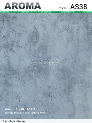 Sàn nhựa Giả Đá Aroma AS38