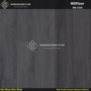 Sàn Nhựa Giả Gỗ Có Hèm Khóa Msfloor C503
