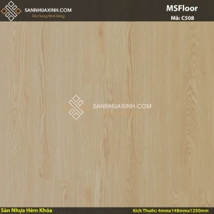 Sàn Nhựa Giả Gỗ Có Hèm Khóa Msfloor C508