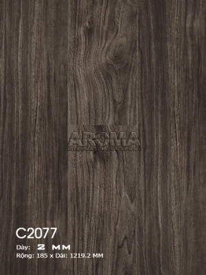 Sàn Nhựa Dán C2077 - Sàn nhựa vân gỗ giá rẻ