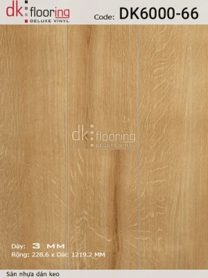 Sàn Nhựa Dán Keo DK6000- 66 - sàn nhựa giả gỗ hàn quốc