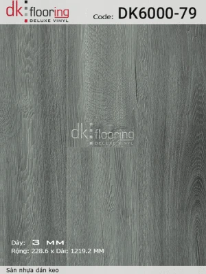 Sàn Nhựa Dán Keo DK6000- 79 - sàn nhựa giả gỗ hàn quốc