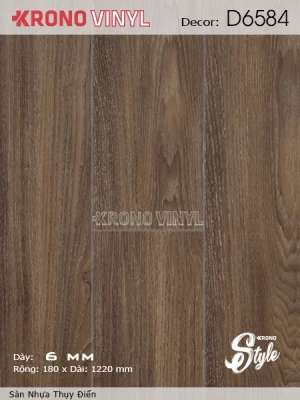 Sàn Nhựa Hèm Khóa Krono D6584 6mm - Sàn nhựa hèm khóa