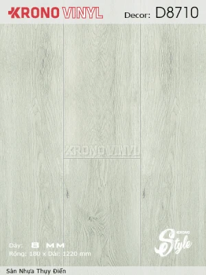 Sàn Nhựa Hèm Khóa Krono D8710 8mm - Sàn Nhựa Chất Lượng tốt