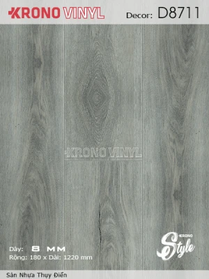 Sàn Nhựa Hèm Khóa Krono D8711 8mm - Sàn Nhựa Chất Lượng tốt
