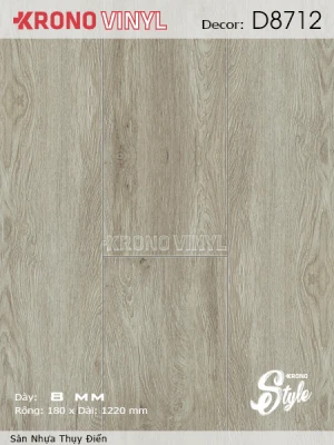 Sàn Nhựa Hèm Khóa Krono D8712 8mm - Sàn Nhựa Chất Lượng tốt