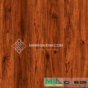 Sàn Nhựa Giả Gỗ MIA 5204 - Sàn Nhựa Hèm Khóa Cao Cấp