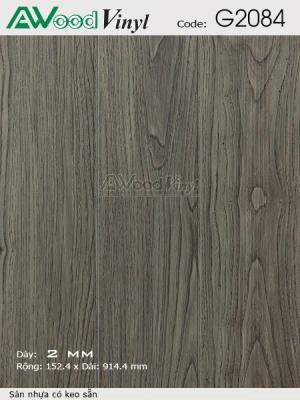 Sàn nhựa giả gỗ có keo sẵn G2084 sàn nhựa tự dính giá tốt