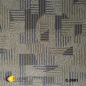 Sàn nhựa vân thảm C-2001 - Sàn nhựa dán keo vân thảm cao cấp