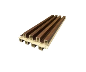 Tấm Ốp Lam Sóng B08 - Lam Nhựa Giả Gỗ 4 Sóng Cao Giá Rẻ