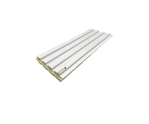 Tấm Ốp Lam Sóng D01 - Lam Nhựa Giả Gỗ 4 Sóng Thấp Giá Rẻ