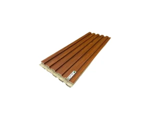 Tấm Ốp Lam Sóng H07 - Lam Nhựa Giả Gỗ 5 Sóng Thấp Giá Rẻ