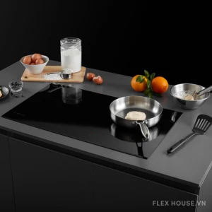 Bếp kính âm kệ bếp 2 vùng từ Malloca MH-02I N