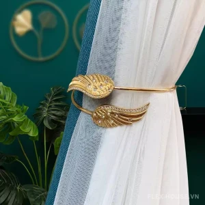 Dây buộc rèm kim loại hình đôi cánh thiên thần FSH2010