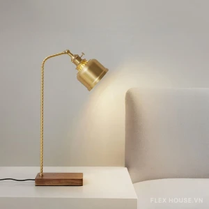 Đèn bàn bằng đồng phong cách Retro FLM019